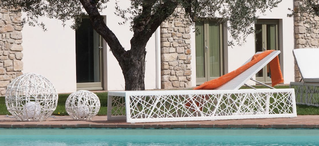 Chaise, longue, relax, transat, en, résine, tressée, magasin, boutique, Marrakech, Casablanca, rabat, Agadir  